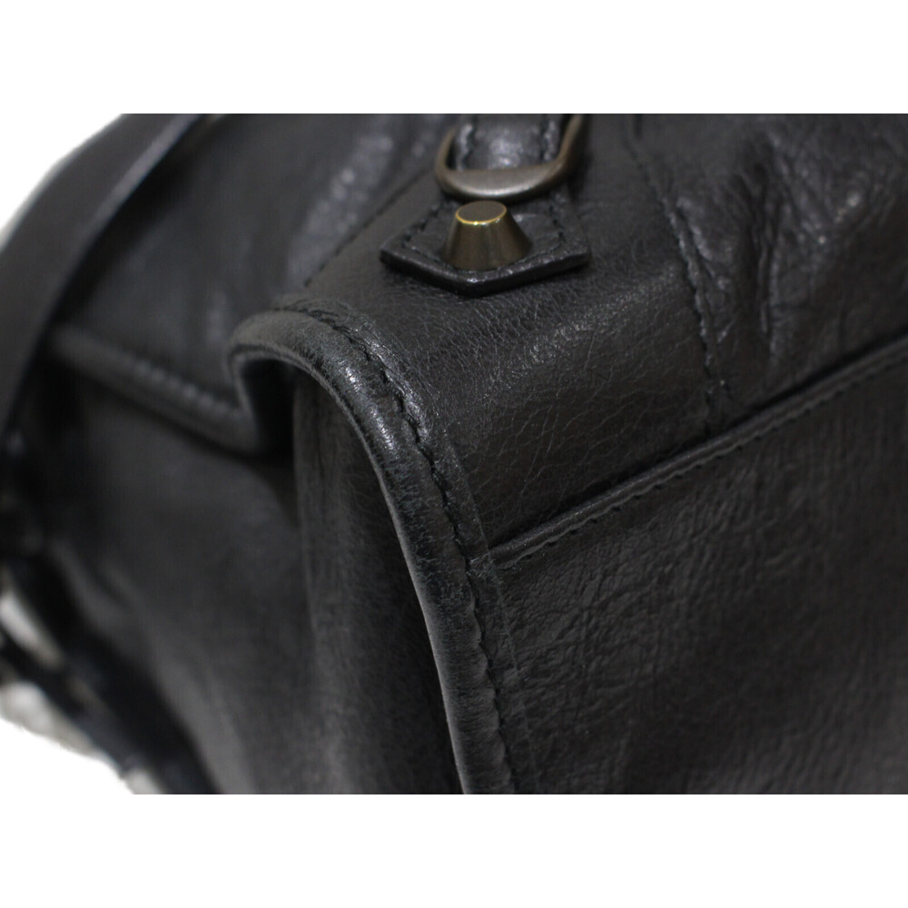 Balenciaga mirror handbag City The black bag leather - Picture 5 of 6